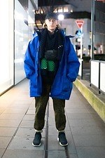 トニー スパックマンさん - バレンシアガ(BALENCIAGA)、ドリス ヴァン ノッテン(DRIES VAN NOTEN)｜原宿ストリートスナップ1