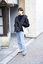 イオさん - 古着(ユーズド)(USED)、ヴァンズ(Vans)｜渋谷ストリートスナップ2