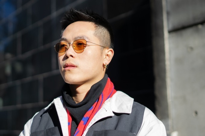 エイガーさん - ネイバーフッド(NEIGHBORHOOD)、チャンピオン(Champion)｜渋谷ストリートスナップ3