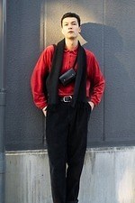 浦山 恵さん - 古着(ユーズド)(USED)、ドクターマーチン(Dr. Martens)｜渋谷ストリートスナップ4