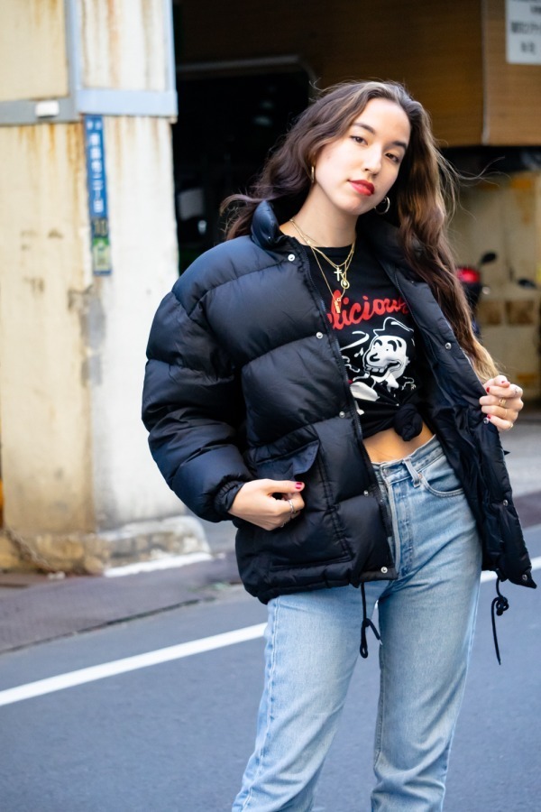 クリスタルさん - カンゴール(KANGOL)、リーバイス(Levi's)｜渋谷ストリートスナップ - 写真2