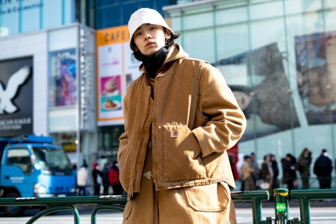 富永 榛人さん - カーハート(CARHARTT)、古着(ユーズド)(USED)｜渋谷ストリートスナップ - 写真7