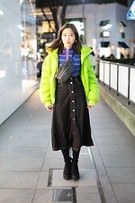 中島 愛海さん - ベルシュカ(Bershka)、エモダ(EMODA)｜渋谷ストリートスナップ1