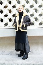 白川 清華さん - 古着(ユーズド)(USED)、ユニフ(UNIF)｜原宿ストリートスナップ2