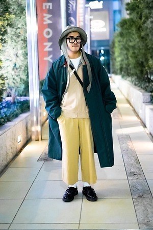 ラマ ティカンドラさん - エディー・バウアー(Eddie Bauer)、ヴィンテージ(vintage)｜渋谷ストリートスナップ - 写真1