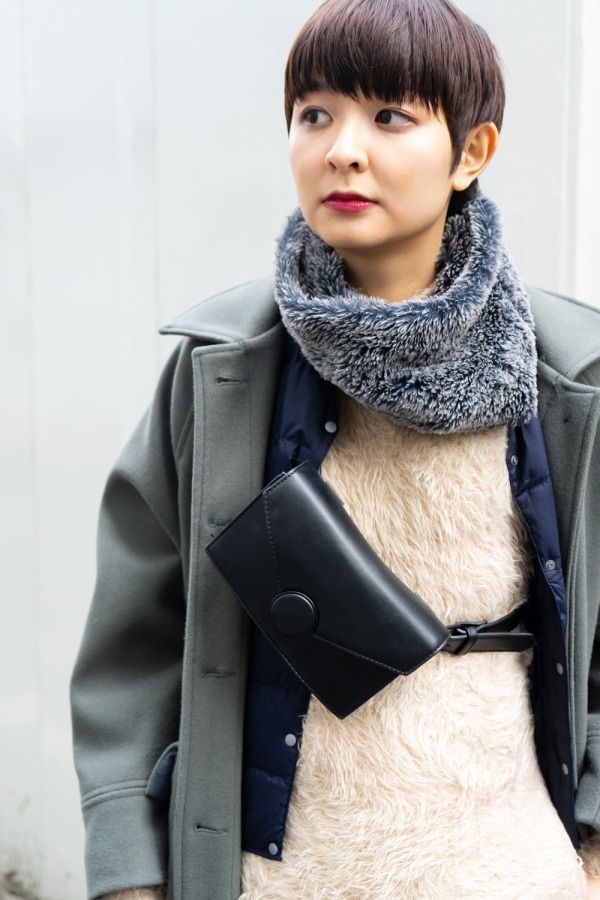 郁実さん - マルニ(MARNI)、古着(ユーズド)(USED)｜渋谷ストリートスナップ - 写真3