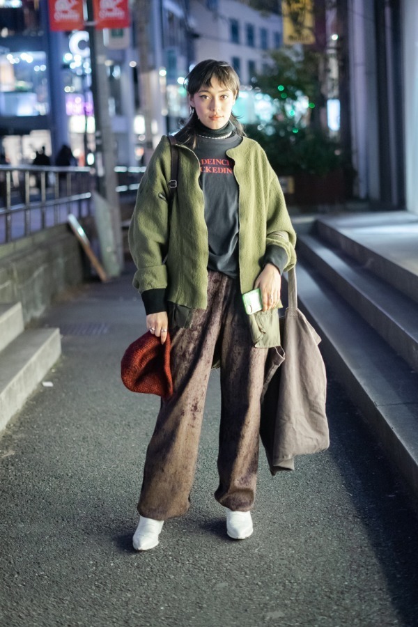 アドリアナ・ゴンザレスさん - ヴィヴィアン・ウエストウッド(Vivienne Westwood)、古着(ユーズド)(USED)｜渋谷ストリートスナップ - 写真1
