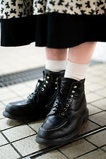 西尾 エイミさん - ワイズ(Y's)、トリコ ・コム デ ギャルソン(trict COMME des GARÇONS)｜渋谷ストリートスナップ5
