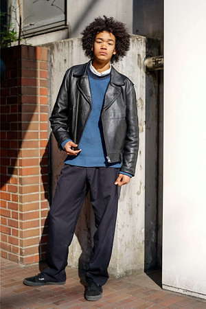 ゾトヴィ ジェフリーさん - N.ハリウッド(N.HOOLYWOOD)、ヴァンズ(Vans)｜渋谷ストリートスナップ - 写真1