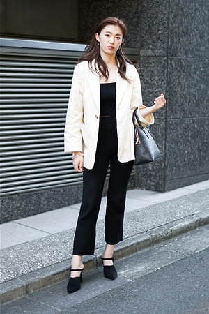 中村 ティナさん - エヴリス(EVRIS)、ムルーア(MURUA)｜渋谷ストリートスナップ - 写真1