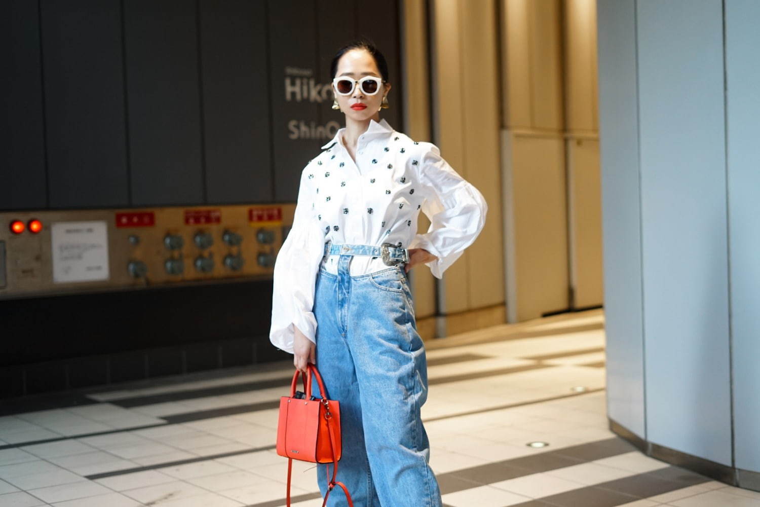 和田 ゆかりさん - レベッカミンコフ(REBECCA MINKOFF)｜渋谷ストリートスナップ - 写真3