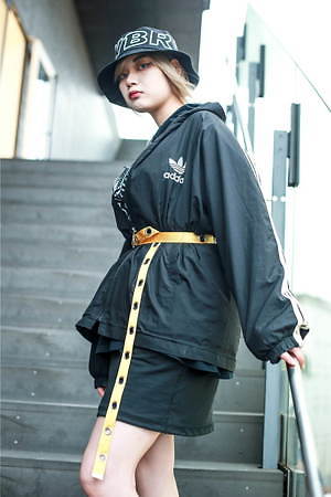 神山 千尋さん - アディダス(adidas)、古着(ユーズド)(USED)｜渋谷ストリートスナップ - 写真3