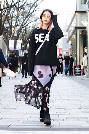 中田 みのりさん - コーチ(COACH)、ザラ(ZARA)｜青山・表参道ストリートスナップ - 写真1