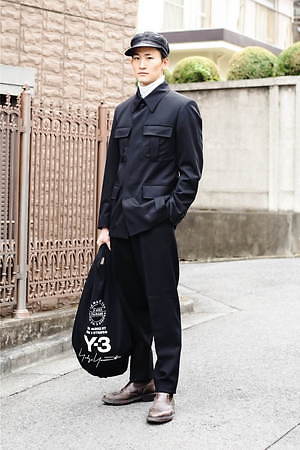 龍さん - サンローラン(Saint Laurent)、カルバン・クライン(Calvin Klein)｜渋谷ストリートスナップ - 写真1