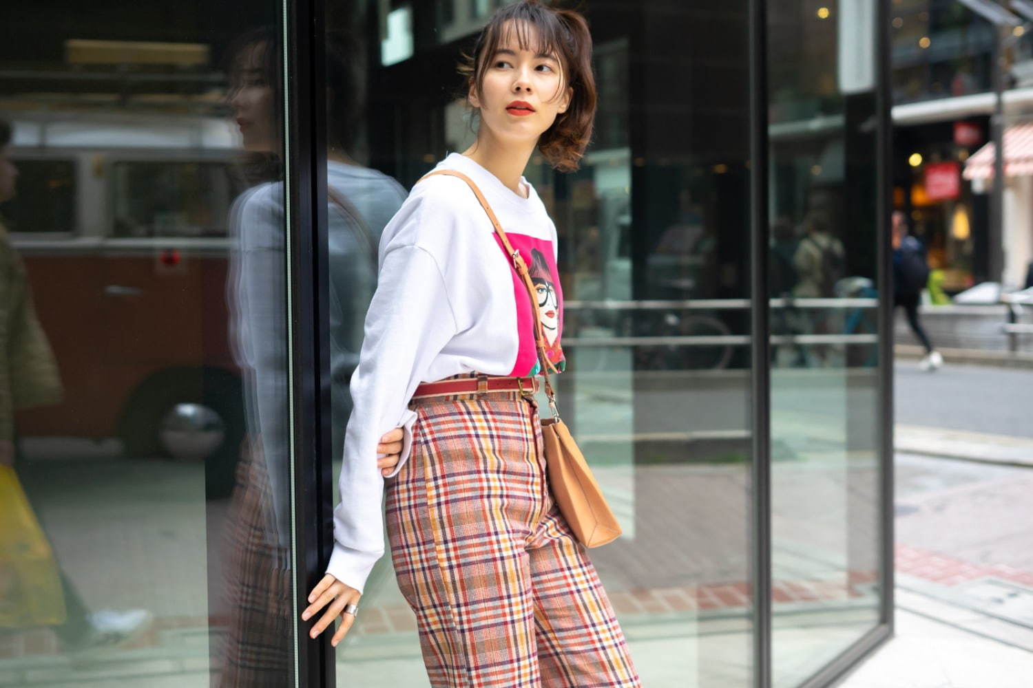 マリー クレアさん - ザラ(ZARA)、ビューティー＆ユース ユナイテッドアローズ(BEAUTY&YOUTH UNITED ARROWS)｜渋谷ストリートスナップ - 写真4