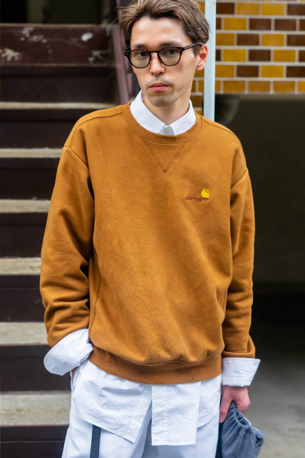 増川 亜廉さん - カーハート(CARHARTT)、ラフ シモンズ(RAF SIMONS)｜渋谷ストリートスナップ - 写真2