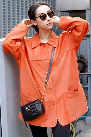 海老沼 さくらさん - 古着(ユーズド)(USED)、クレージュ(Courrèges)｜渋谷ストリートスナップ - 写真8