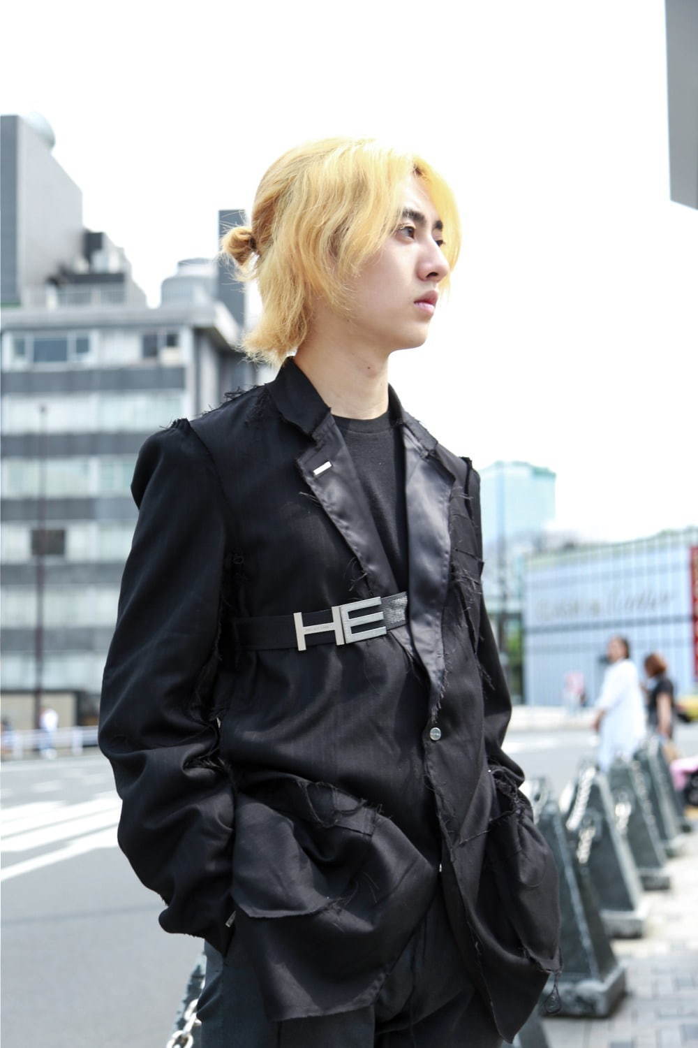 坂本 樹亮さん - リック・オウエンス(Rick Owens)、古着(ユーズド)(USED)｜渋谷ストリートスナップ - 写真2