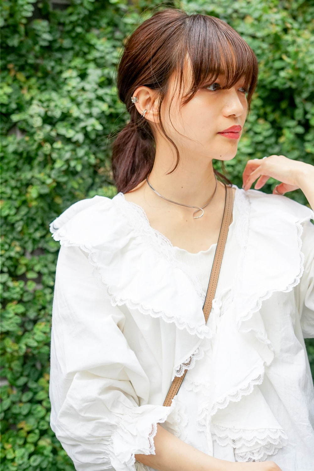 佐藤 里緒菜さん - ヴィンテージ(vintage)、クロエ(Chloé)｜渋谷ストリートスナップ - 写真4