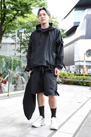 藤井 悠介さん - メゾン マルジェラ(Maison Margiela)、エー ディー エス アール(A.D.S.R.)｜渋谷ストリートスナップ - 写真1