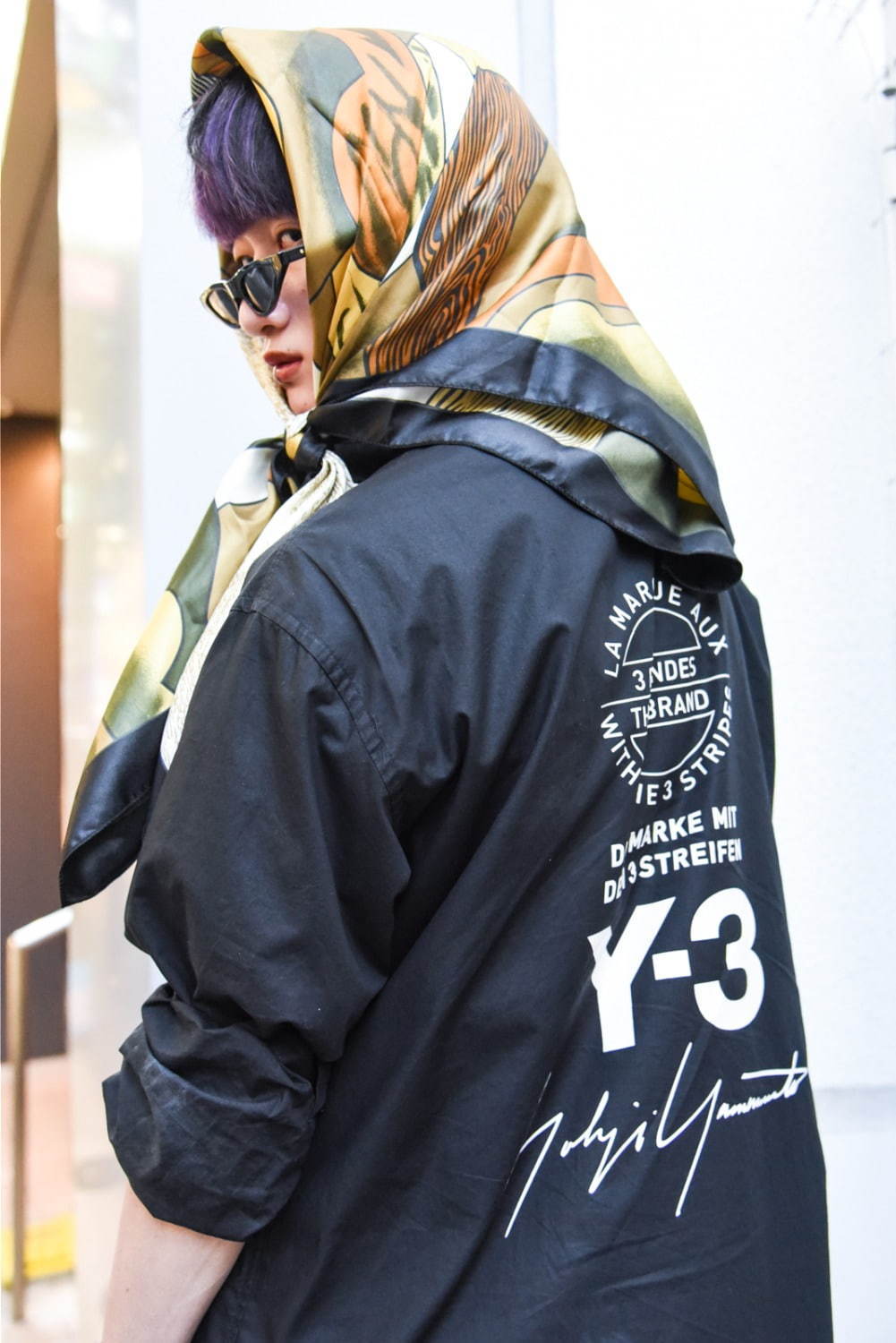 門脇 大和さん - ワイスリー(Y-3)、ハレ(HARE)｜渋谷ストリートスナップ - 写真4