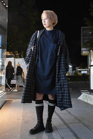 光井 夏美さん - 古着(ユーズド)(USED)、ビューティフルピープル(beautiful people)｜渋谷ストリートスナップ - 写真1