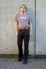 ベア アレックスさん - ドクターマーチン(Dr. Martens)、ポール・スミス(Paul Smith)｜渋谷ストリートスナップ1