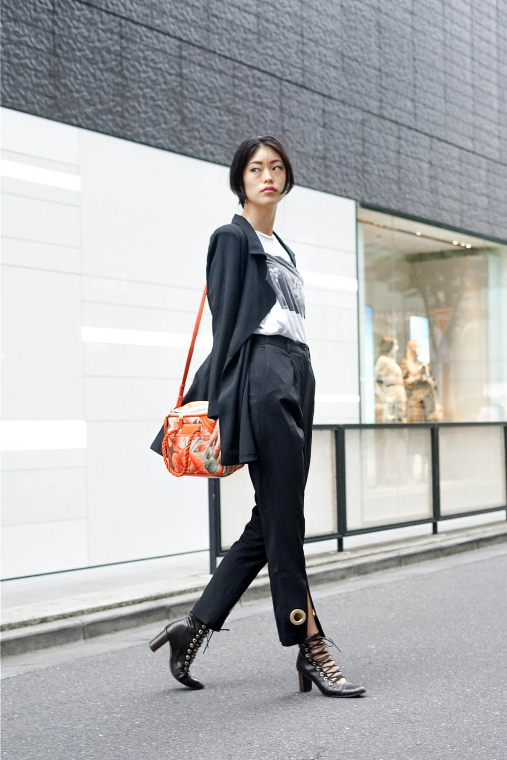 中島 可南子さん - 古着(ユーズド)(USED)、ロエベ(LOEWE)｜渋谷ストリートスナップ2