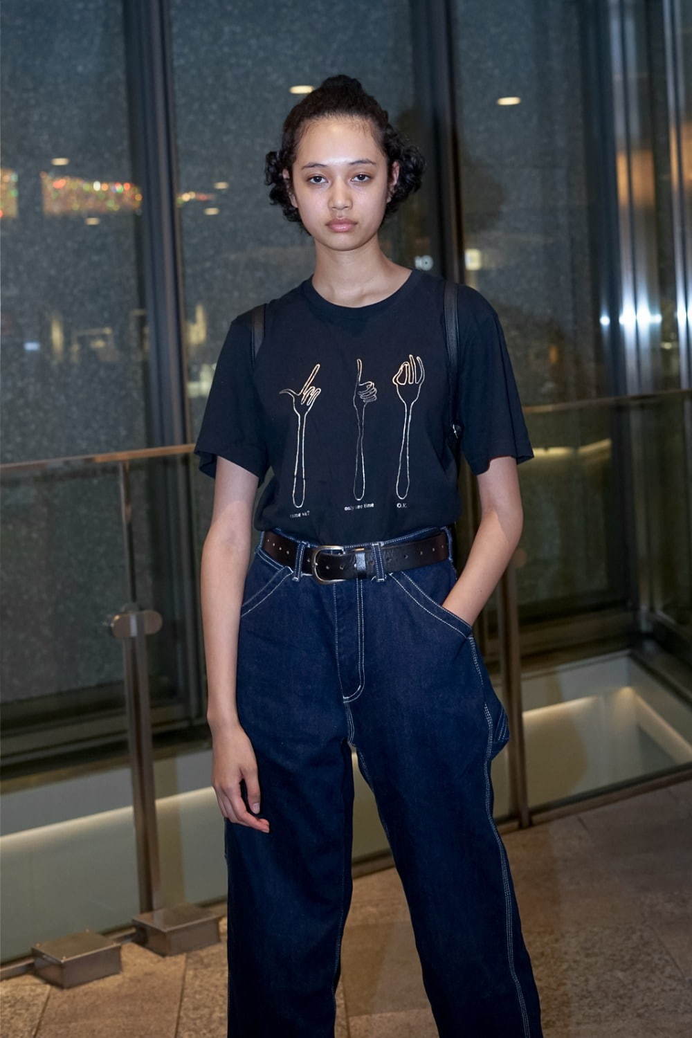 浅川 ありあさん - ユニクロ(UNIQLO)、ジーユー(GU)｜渋谷ストリートスナップ2