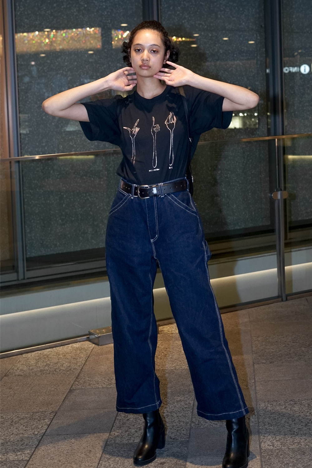浅川 ありあさん - ユニクロ(UNIQLO)、ジーユー(GU)｜渋谷ストリートスナップ7