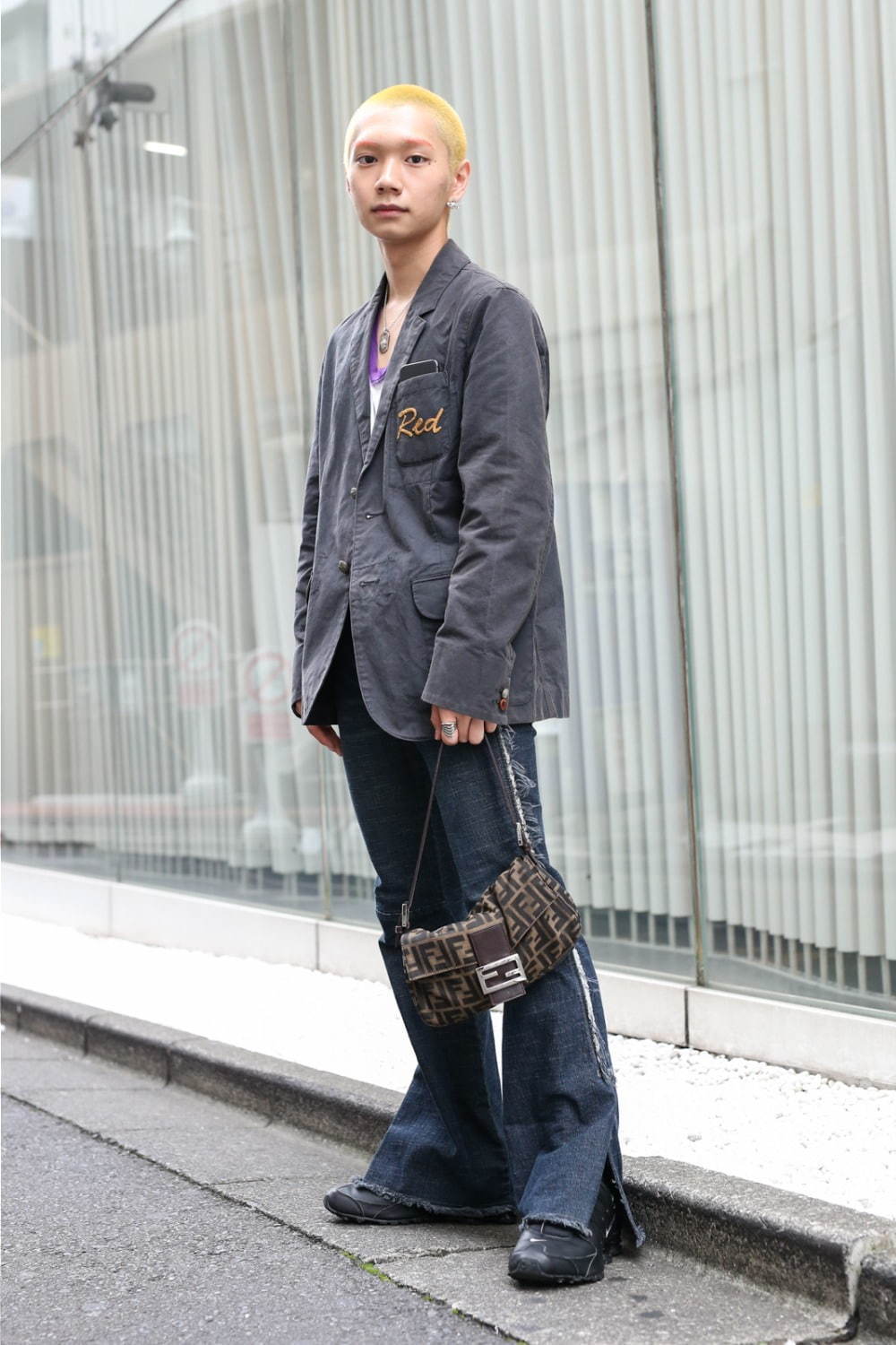 伊藤 颯希さん - ポール・スミス(Paul Smith)、ディーゼル(DIESEL)｜渋谷ストリートスナップ - 写真1