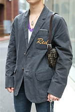 伊藤 颯希さん - ポール・スミス(Paul Smith)、ディーゼル(DIESEL)｜渋谷ストリートスナップ5