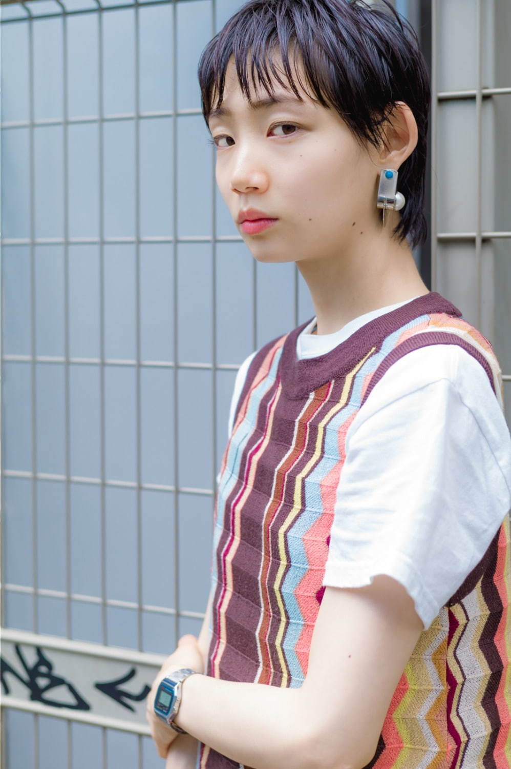 Marikoさん - 古着(ユーズド)(USED)、クロックス(crocs)｜渋谷ストリートスナップ - 写真7