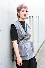松鵜 めぐみさん - フーズフーギャラリー(WHO'S WHO gallery)、ジーナシス(JEANASIS)｜渋谷ストリートスナップ2