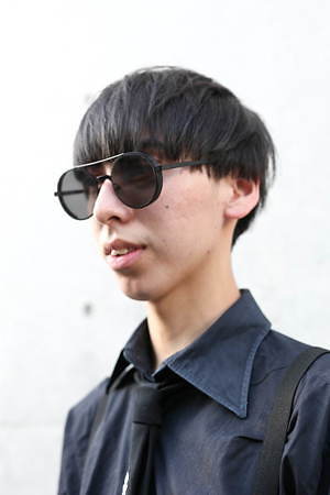 山崎 翔太郎さん - 古着(ユーズド)(USED)、ドクターマーチン(Dr. Martens)｜渋谷ストリートスナップ - 写真2