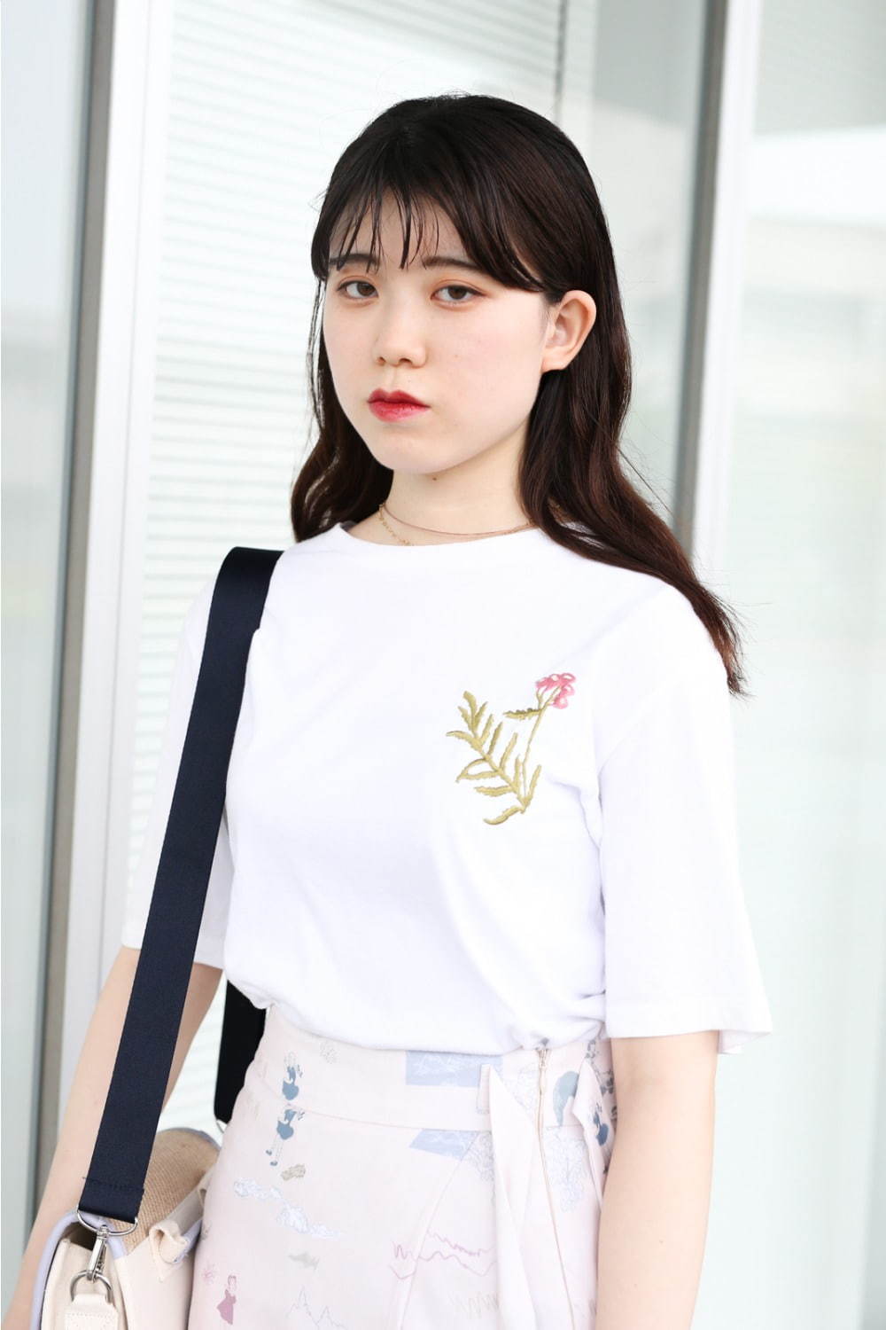 吉田 茉由さん - スナイデル(SNIDEL)、ヴィンテージ(vintage)|渋谷ストリートスナップ2