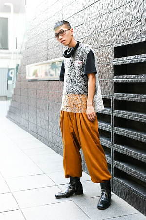 多賀 健太さん - テンダーパーソン(TENDER PERSON)、クリストファー シャノン(Christopher Shannon)｜渋谷ストリートスナップ - 写真8