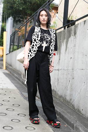 吉田 成美さん - 古着(ユーズド)(USED)、ヴィンテージ(vintage)｜渋谷ストリートスナップ - 写真1