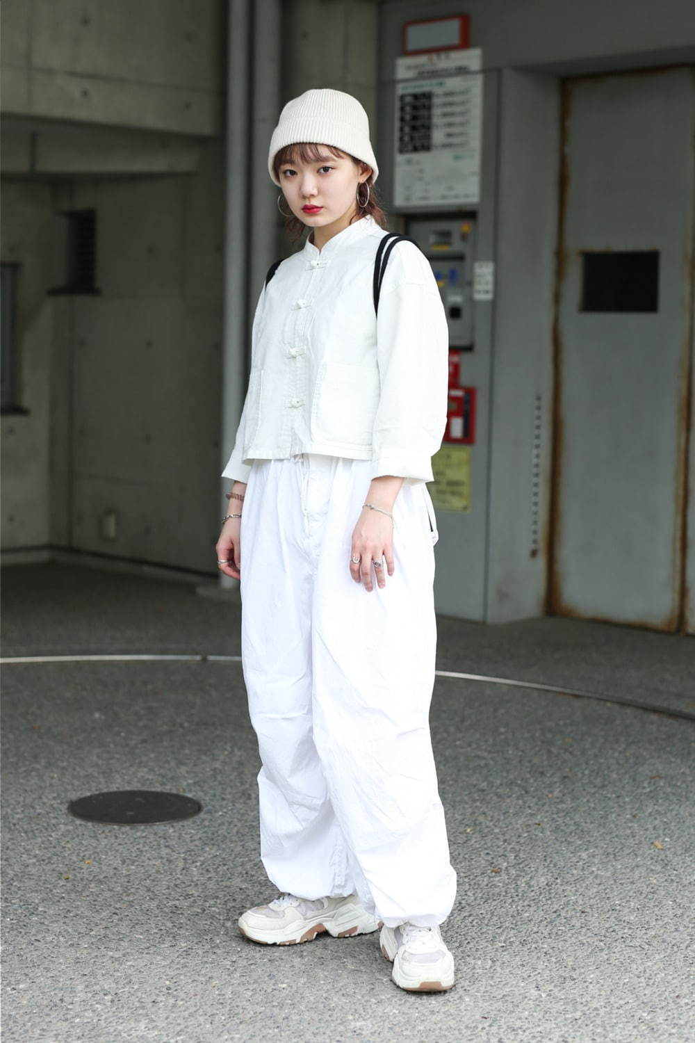吉田 美優さん - ヴィンテージ(vintage)、ワイスリー(Y-3)｜渋谷ストリートスナップ - 写真3