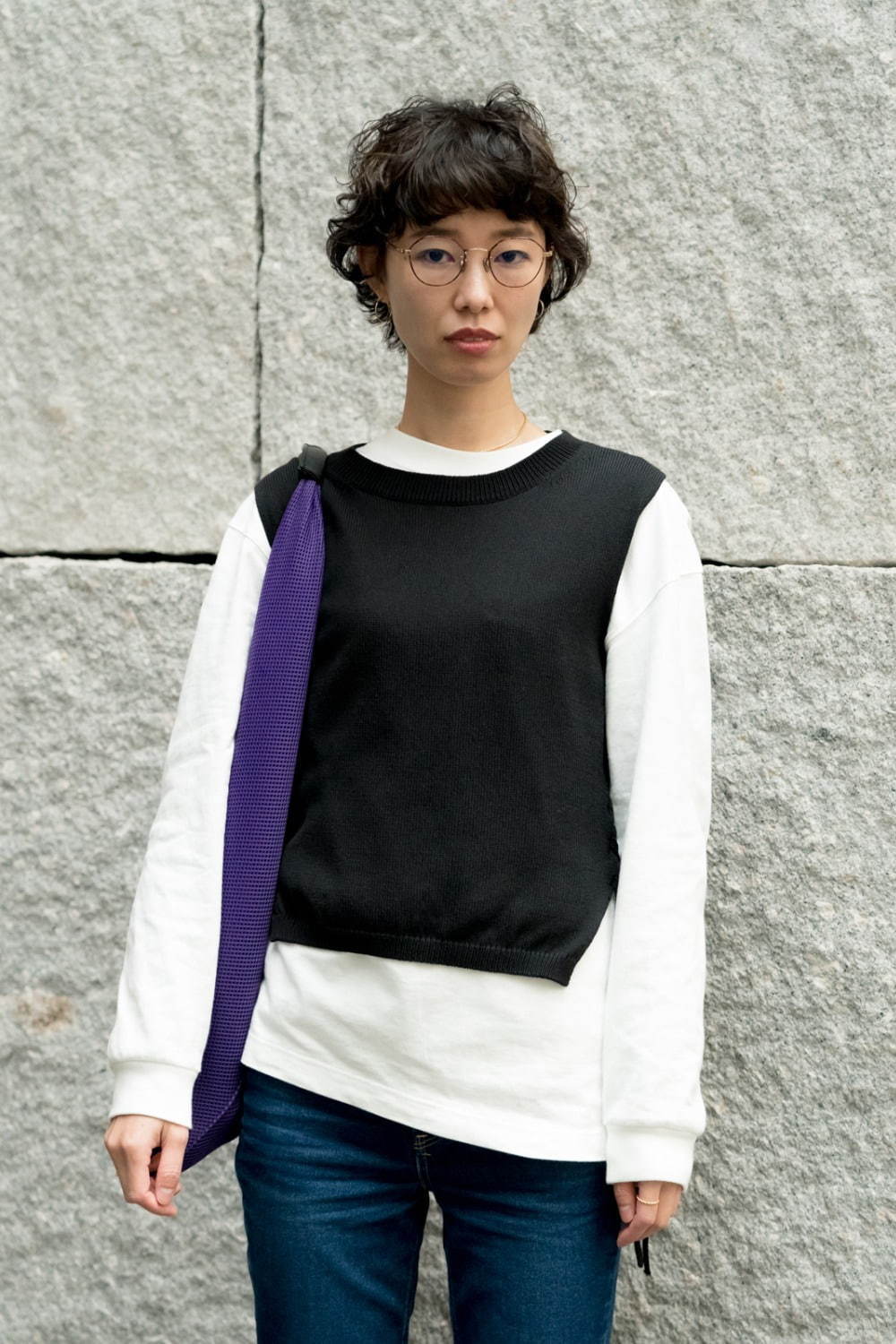 幸田 佳苗さん - ビューティー＆ユース ユナイテッドアローズ(BEAUTY&YOUTH UNITED ARROWS)、ユニクロ(UNIQLO)｜渋谷ストリートスナップ - 写真2