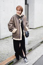栗原 彩さん - 古着(ユーズド)(USED)、コンバース(CONVERSE)｜渋谷ストリートスナップ7