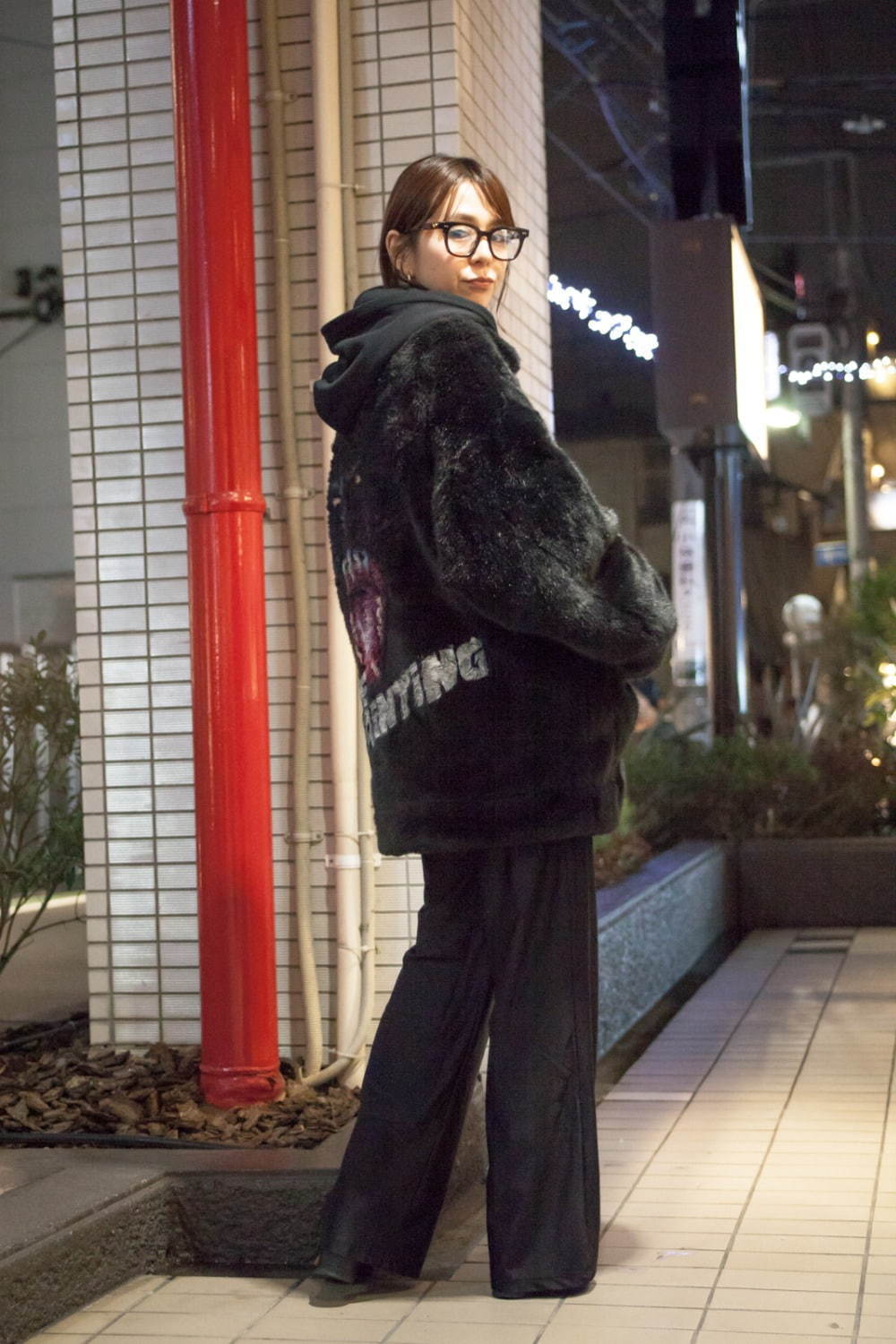 舘 かおりさん - ダブレット(doublet)、マリーン セル(MARINE SERRE)｜渋谷ストリートスナップ - 写真2