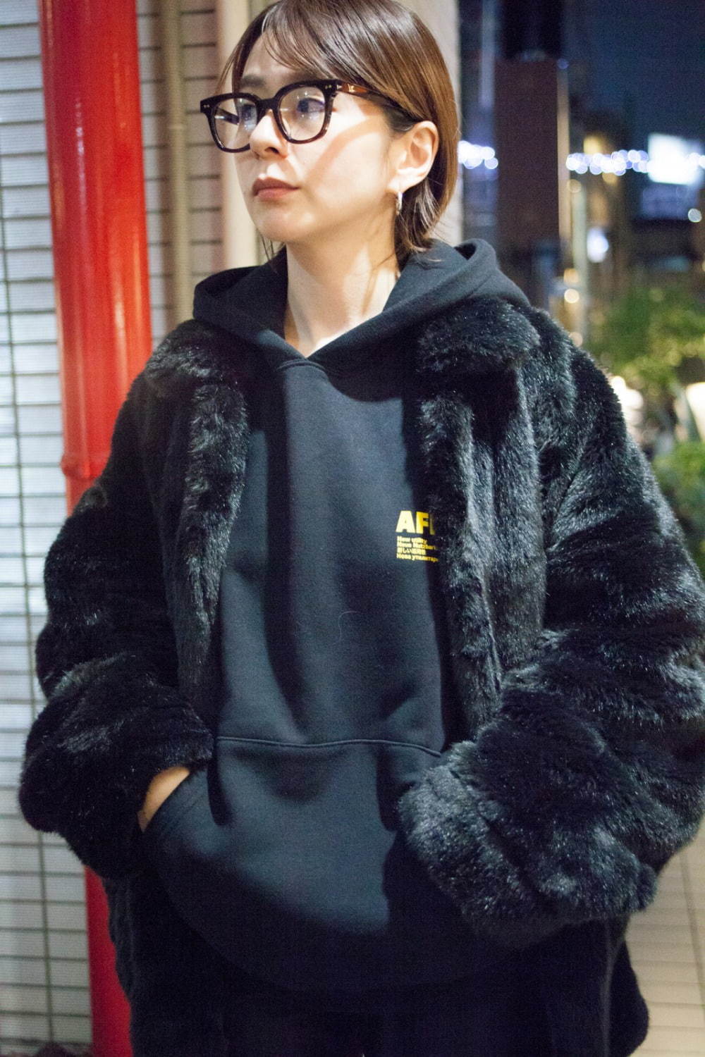 舘 かおりさん - ダブレット(doublet)、マリーン セル(MARINE SERRE)｜渋谷ストリートスナップ - 写真4