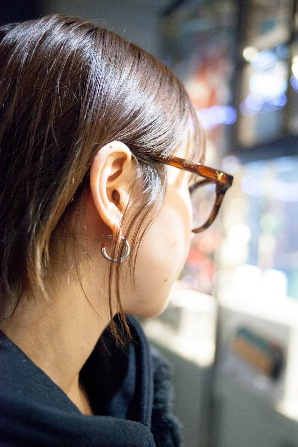 舘 かおりさん - ダブレット(doublet)、マリーン セル(MARINE SERRE)｜渋谷ストリートスナップ - 写真6