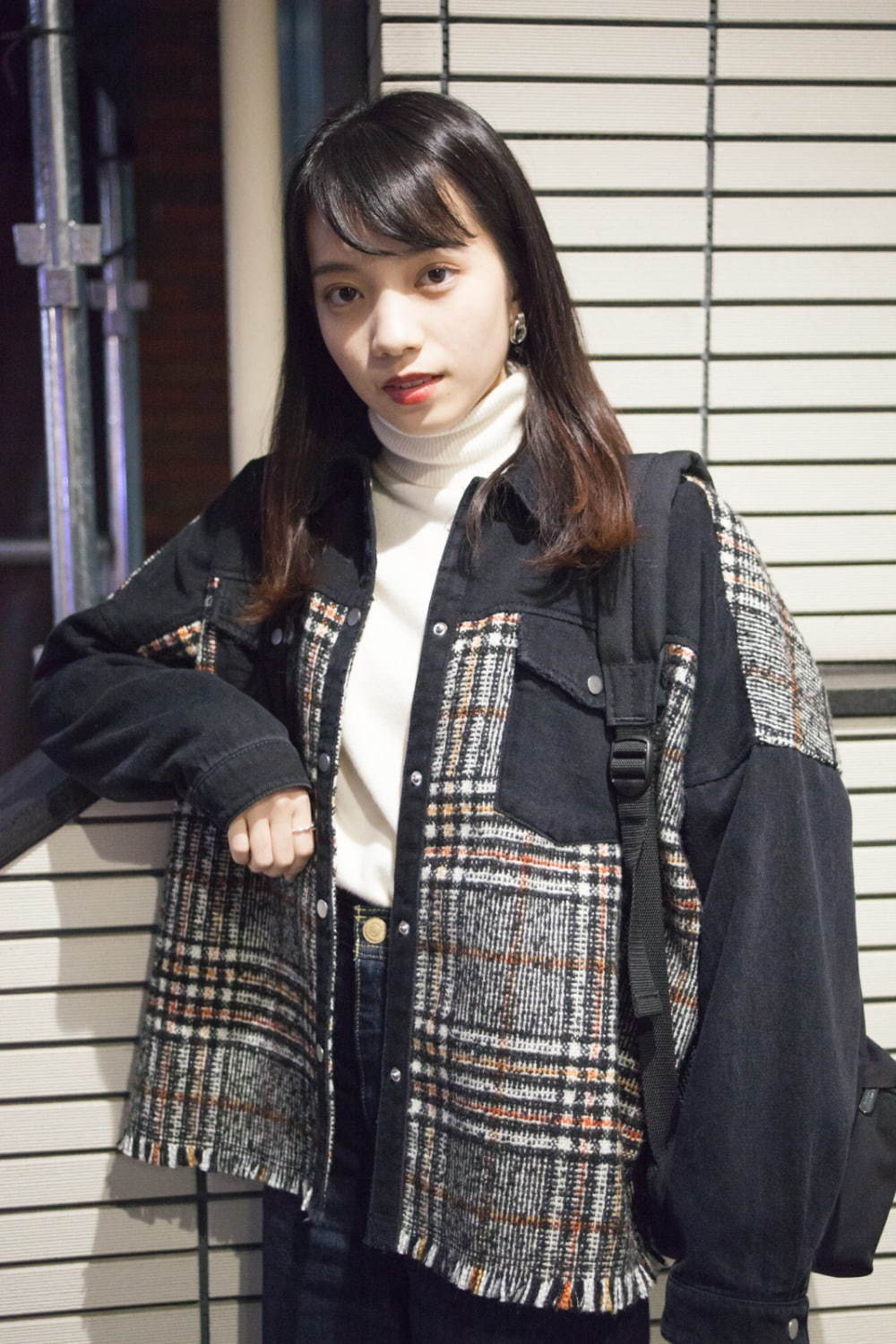 伊藤 美空さん - ザラ(ZARA)、ローリーズファーム(LOWRYS FARM)｜渋谷ストリートスナップ - 写真3