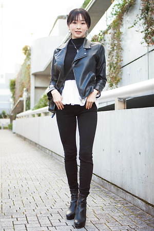 山中 ちはるさん - ナノ・ユニバース(NANO universe)、ギャレリー(GALLERIE)｜渋谷ストリートスナップ - 写真2