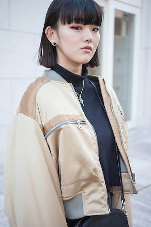 斎藤 春花さん - ザラ(ZARA)、ジーユー(GU)｜渋谷ストリートスナップ - 写真2