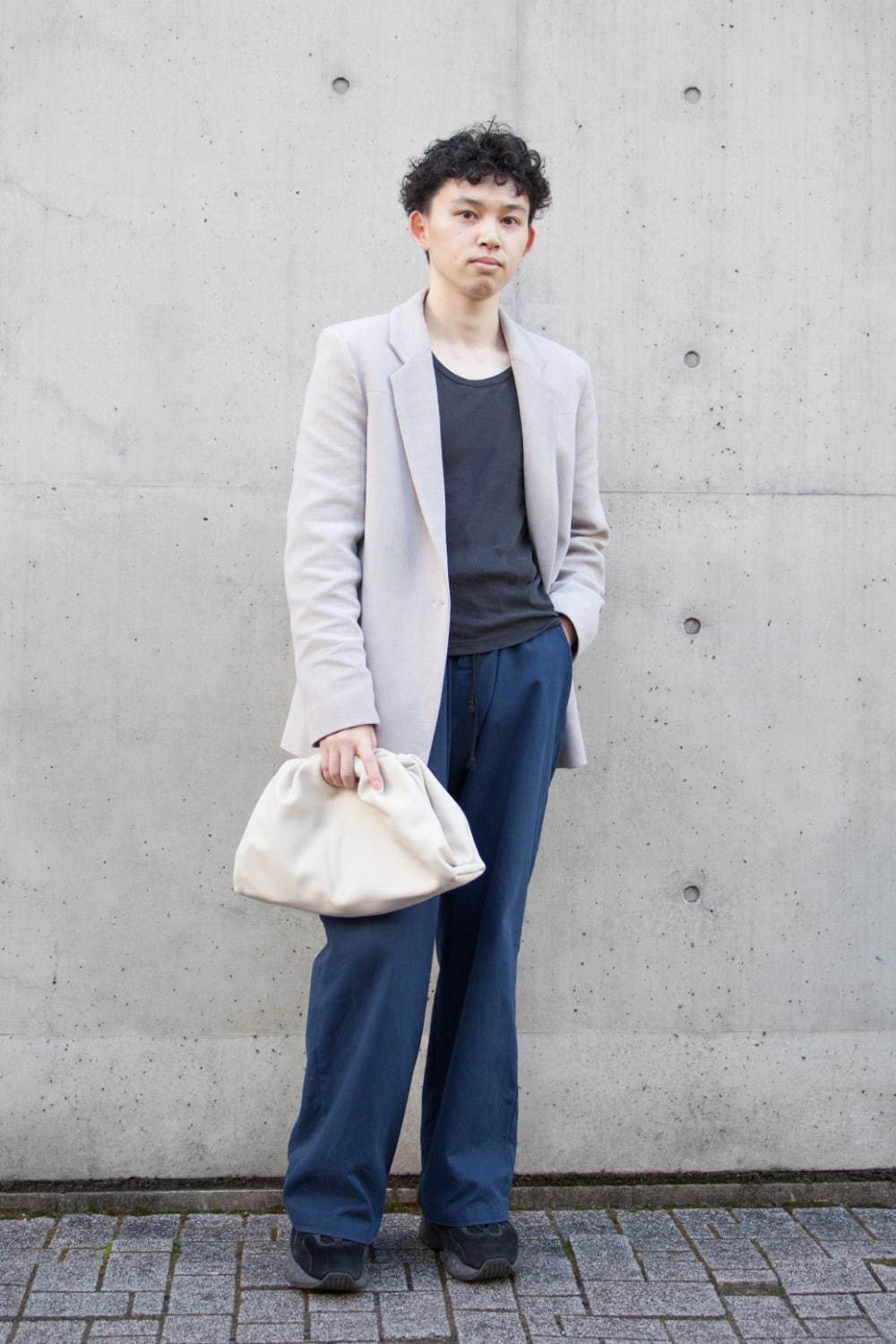 渡部 莉人さん - フィービー イングリッシュ(PHOEBE ENGLISH)、アクネ ストゥディオズ(Acne Studios)｜渋谷ストリートスナップ - 写真1