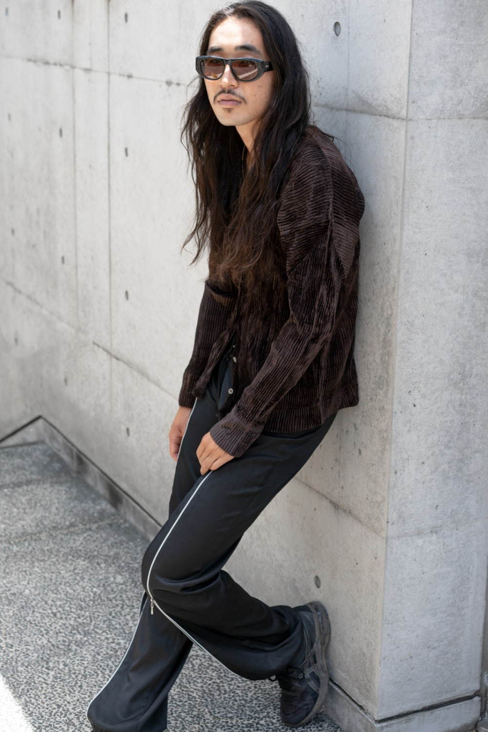 永田 龍馬さん - イッセイ ミヤケ(ISSEY MIYAKE)、ヴィンテージ(vintage)｜渋谷ストリートスナップ3
