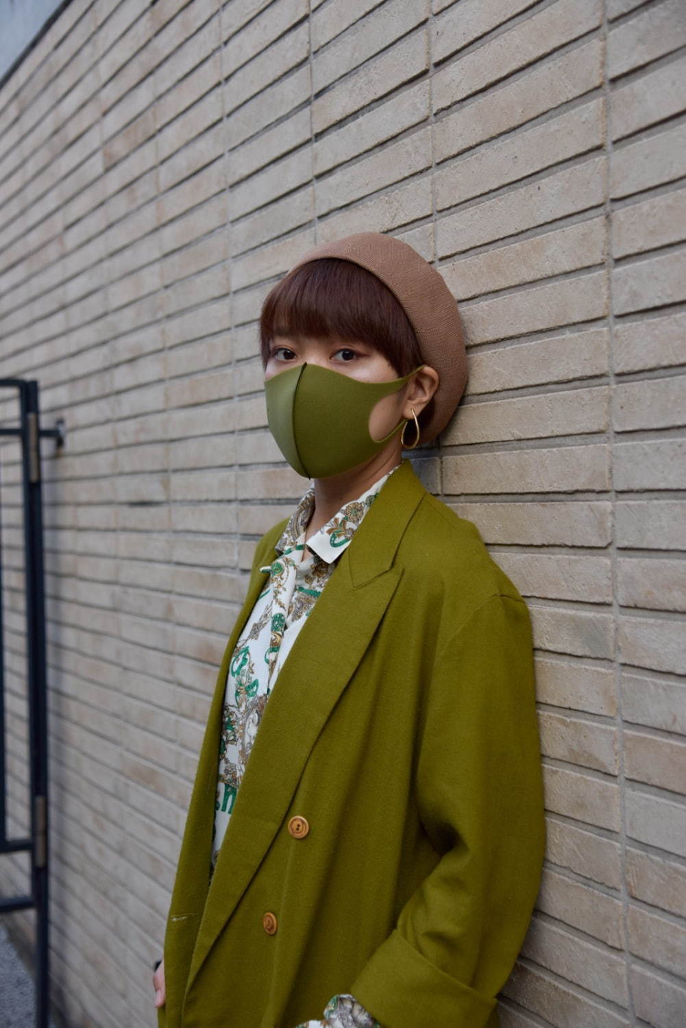 上田 奈々さん - 古着(ユーズド)(USED)、ジーユー(GU)｜渋谷ストリートスナップ2